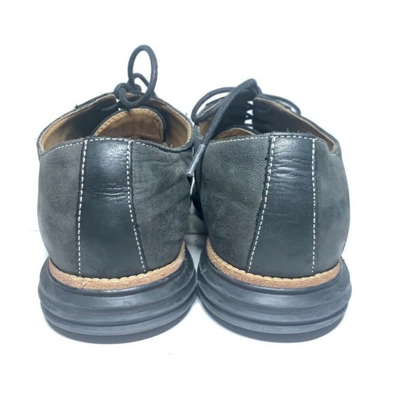 Cole Haan Mens Lunargrand Saddle Shoes Black Lace main image 6